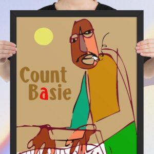 Count Basie Framed Poster