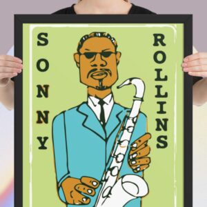Sonny Rollins Framed Poster