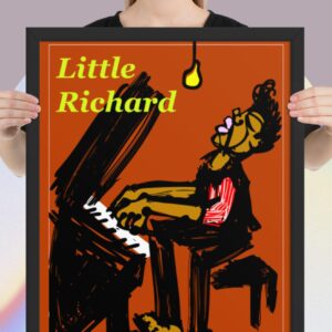 Little Richard Framed Poster