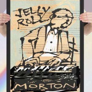 Jelly Roll Morton Framed Poster