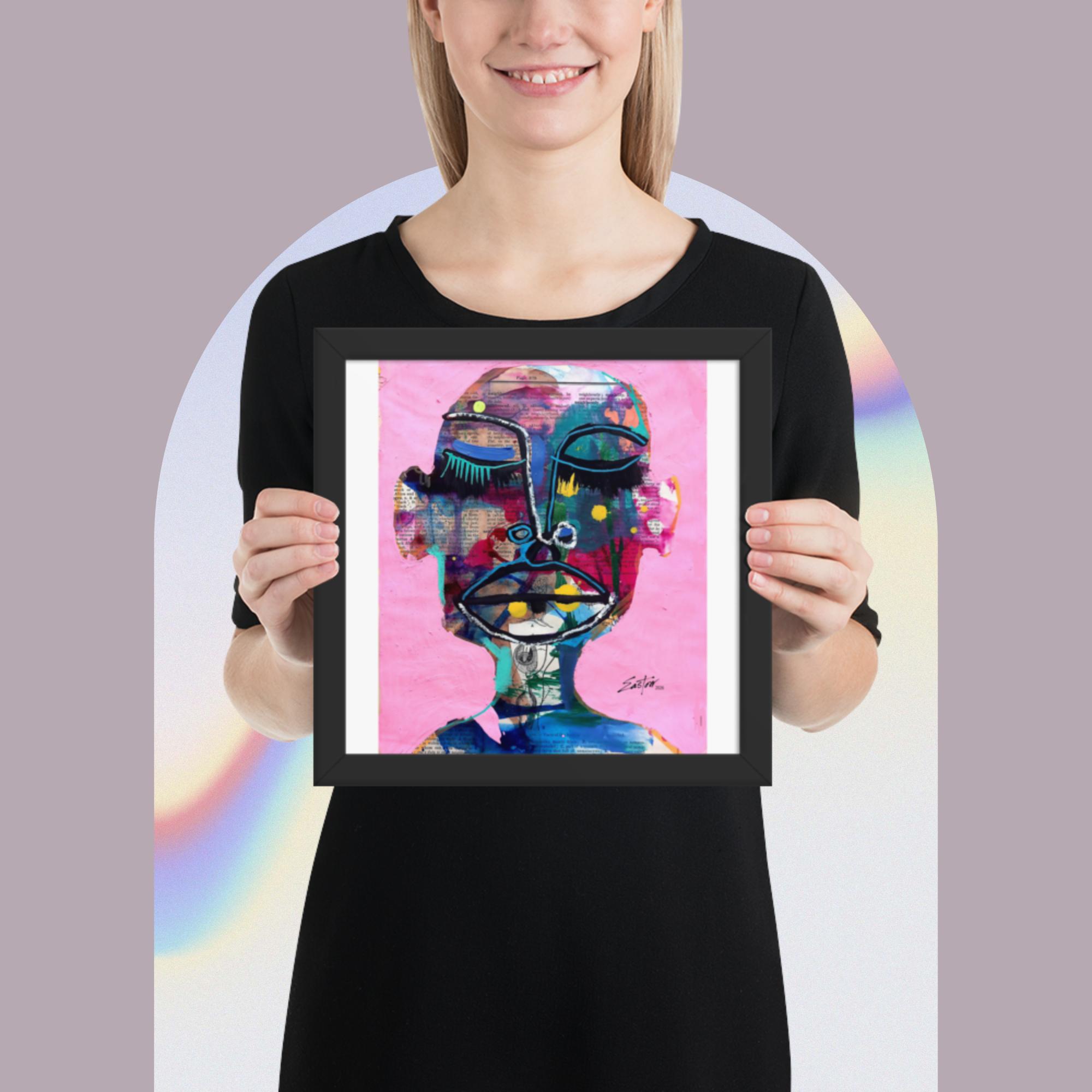 "Pinky" Framed Poster - Image 7