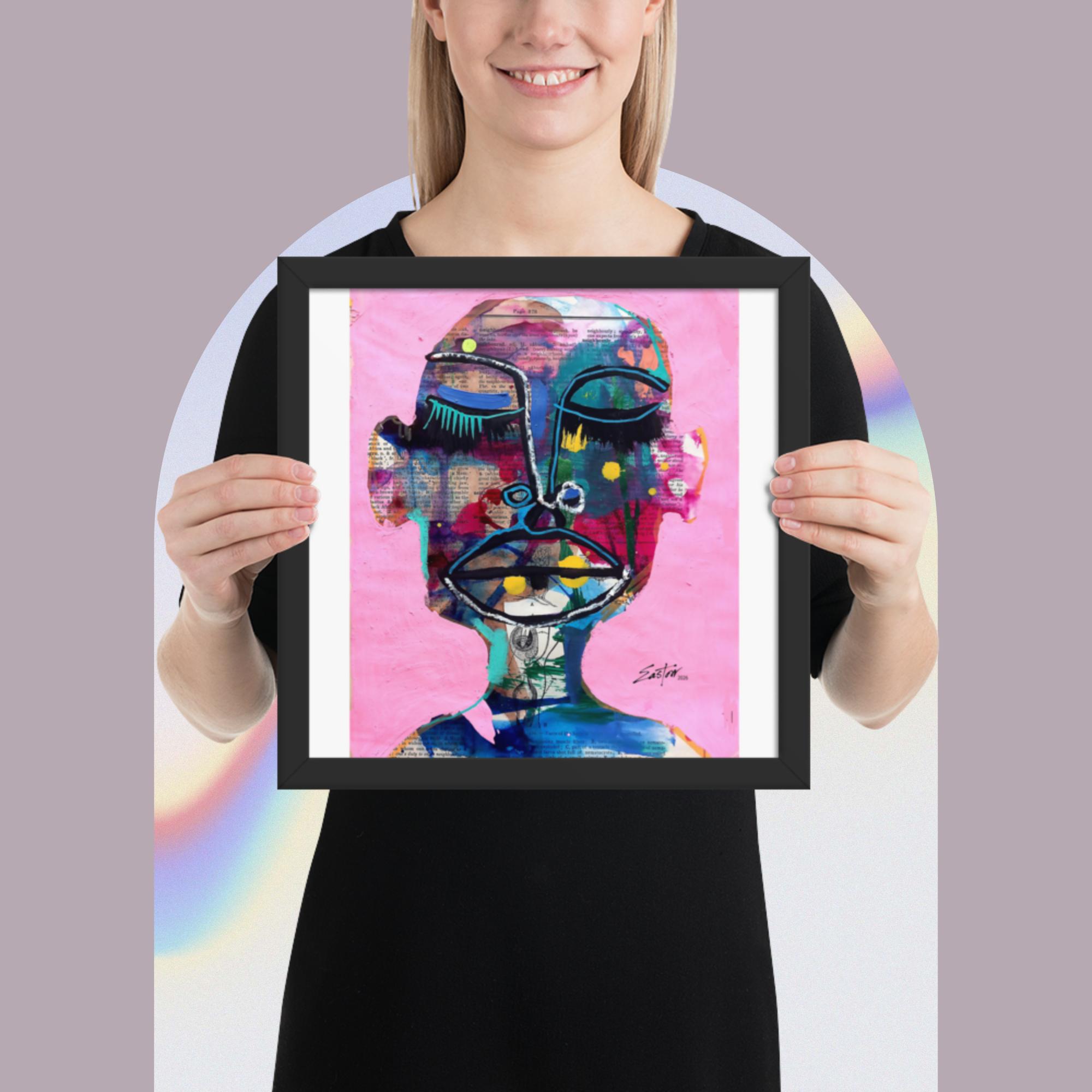 "Pinky" Framed Poster - Image 8