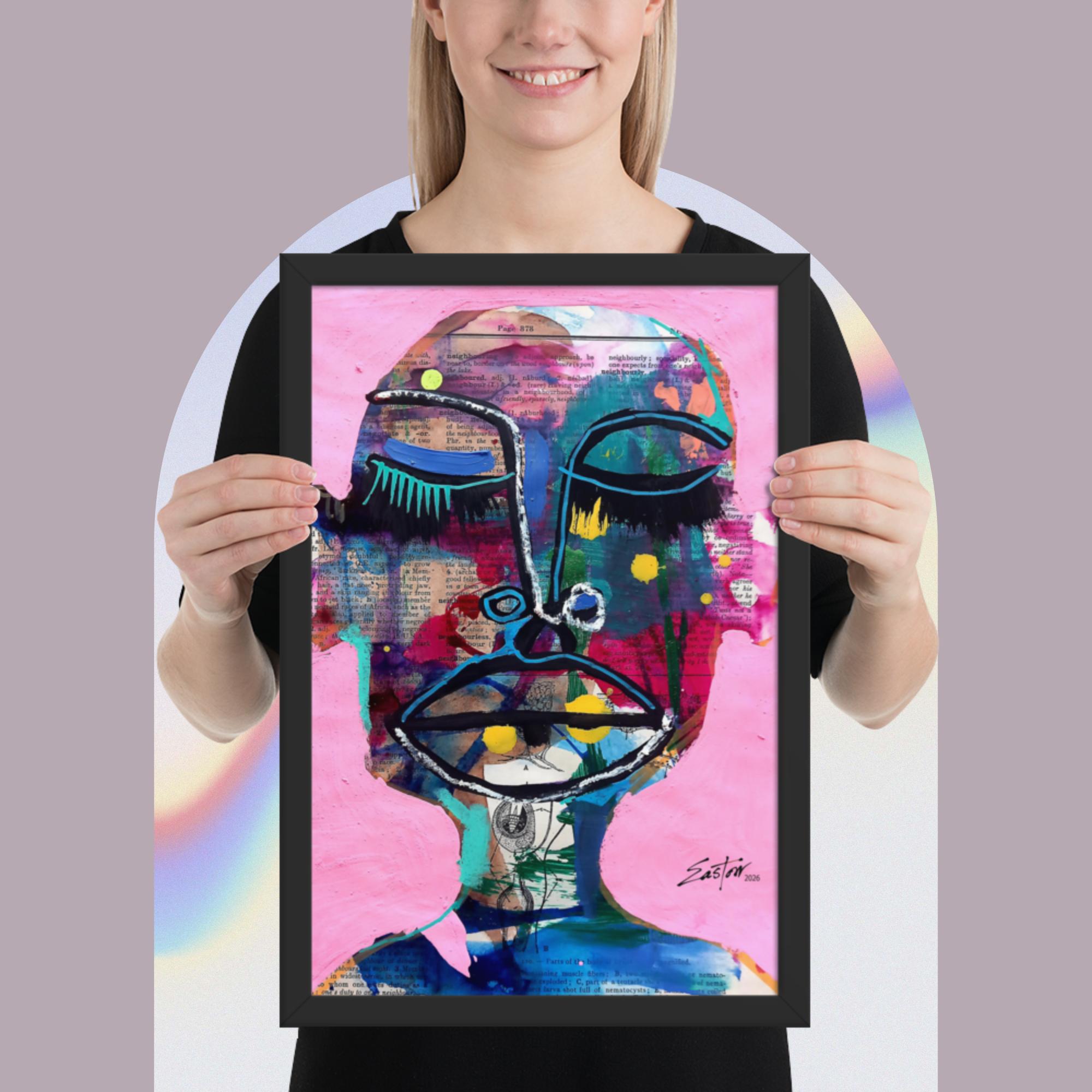 "Pinky" Framed Poster - Image 4