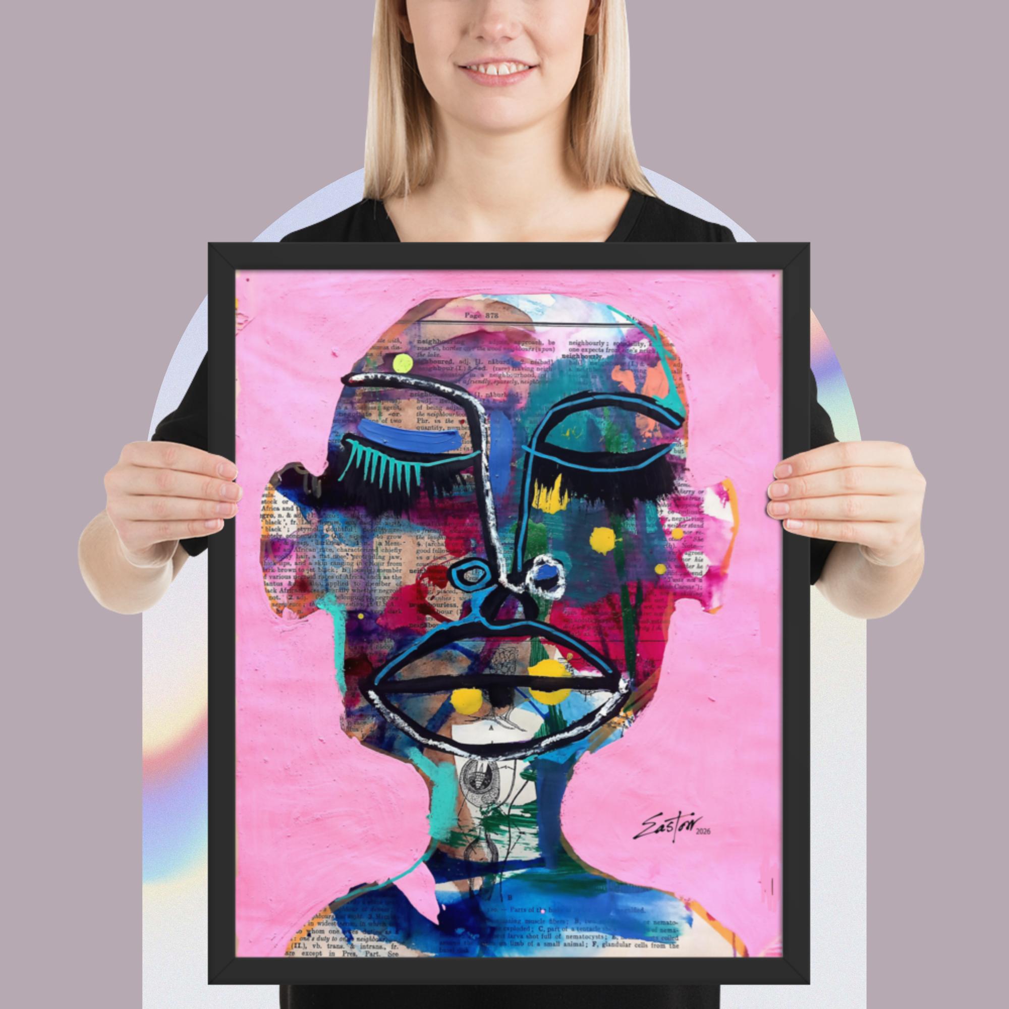"Pinky" Framed Poster - Image 5