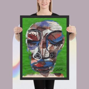 Green With Envy Framed Poster