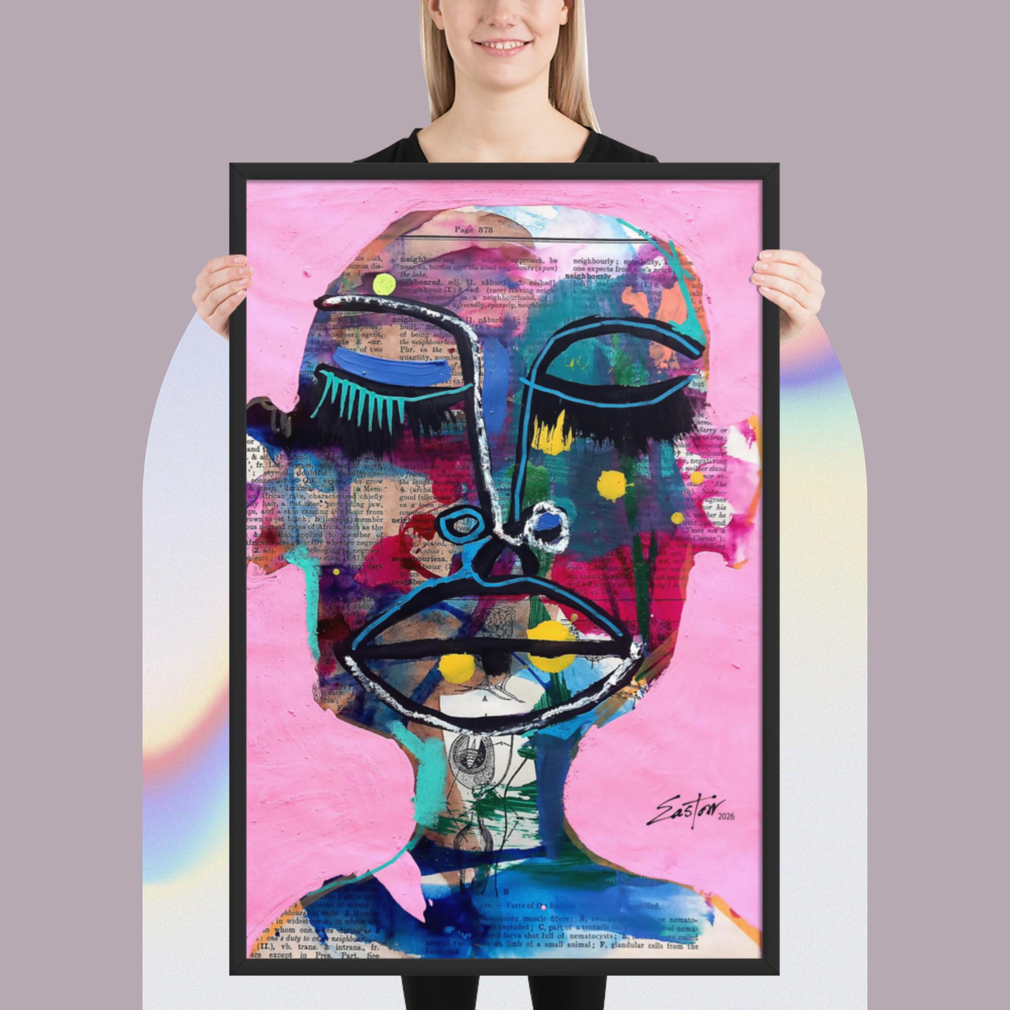 "Pinky" Framed Poster - Image 2