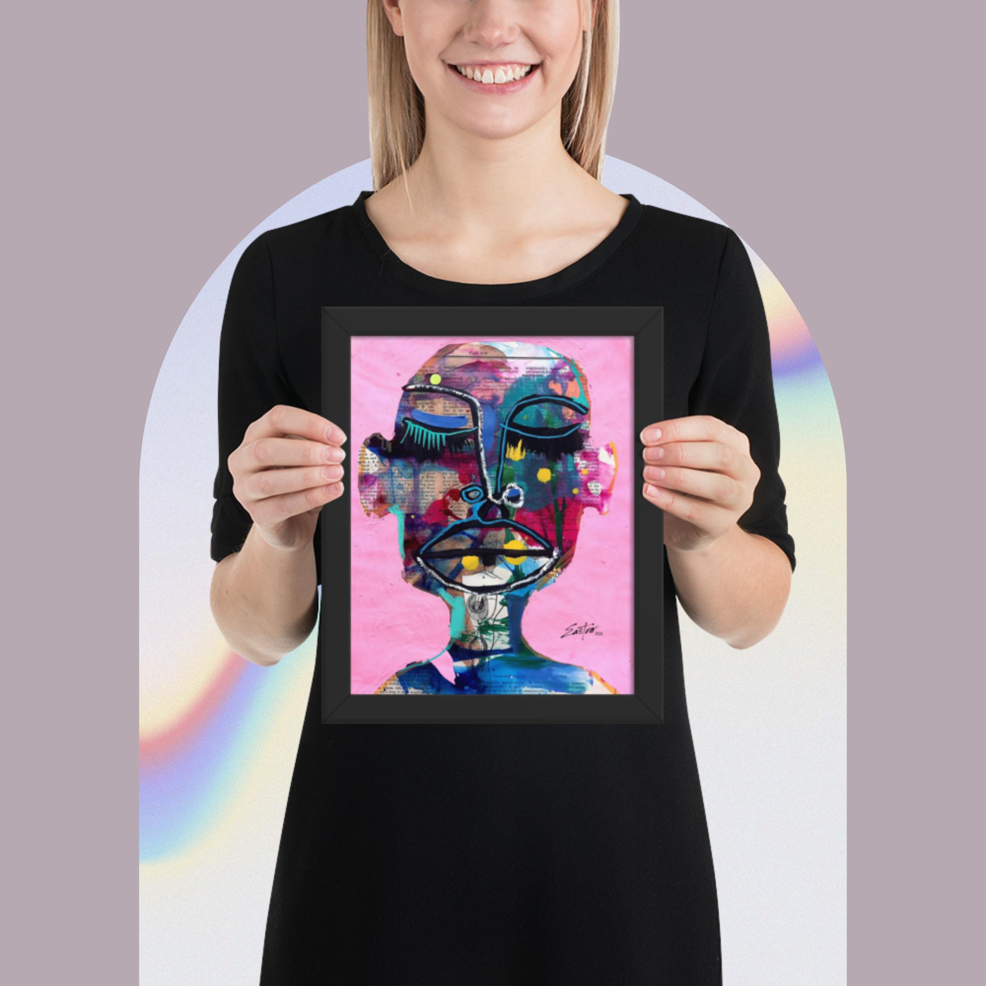 "Pinky" Framed Poster - Image 6